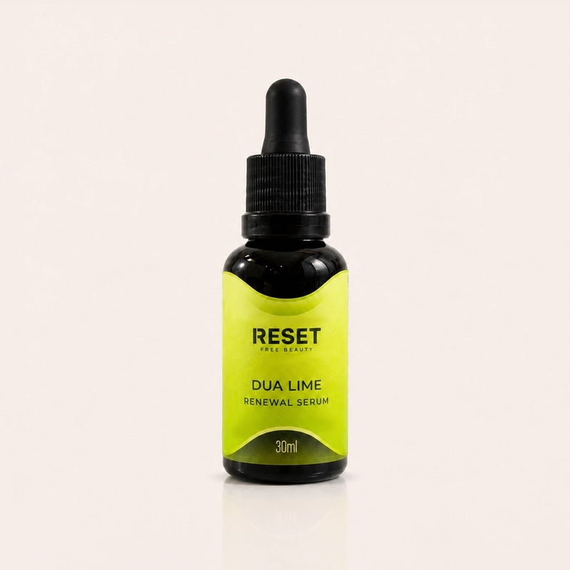 Dua Lime sérum facial con BHA y niacinamida de Reset Free Beauty