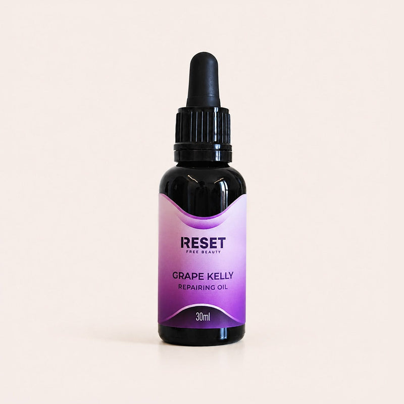 Grape Kelly aceite facial reparador y nutritivo de Reset Free Beauty